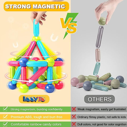 Magnetic Building Blocks For Kids