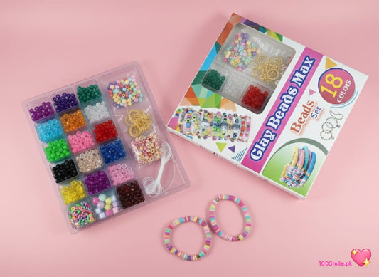 DIY Clay Beads Jewelry Kit – Create Your Own Bracelets! BUY 2 Get 1 Free