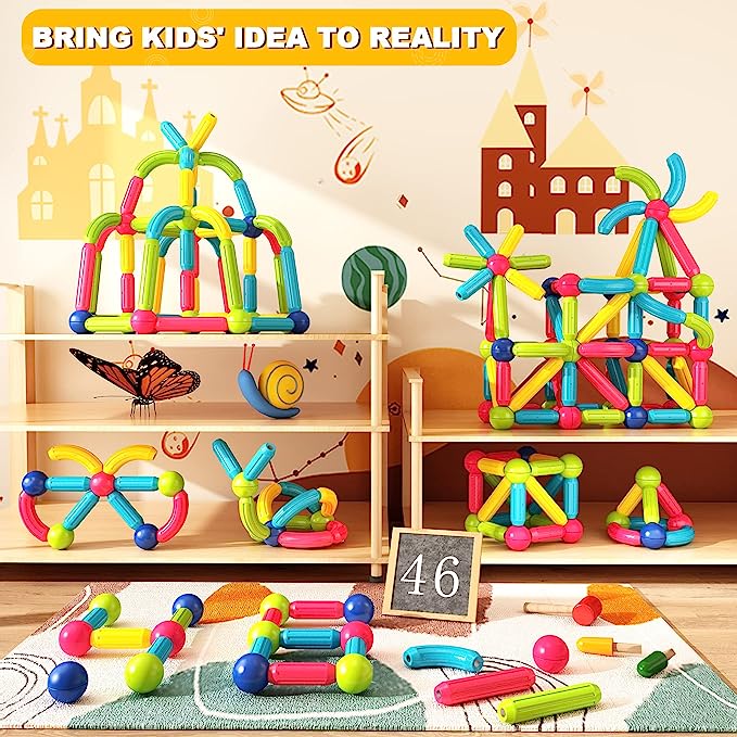 Magnetic Building Blocks For Kids