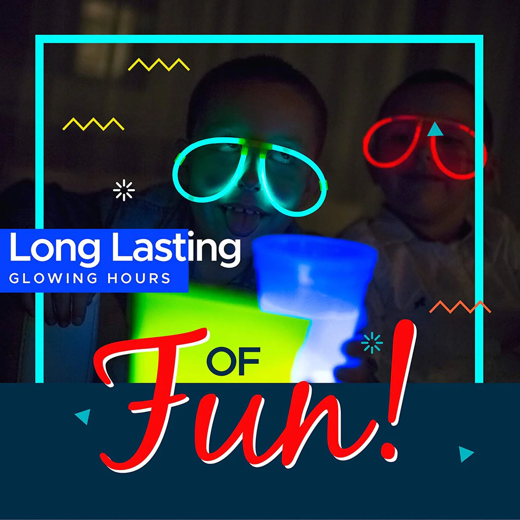 Fun & Interactive Glowing Sticks (158 Pcs)