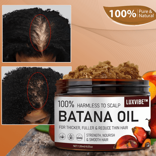Hair Growth Pure Batana Oil+ Free Derma Roller